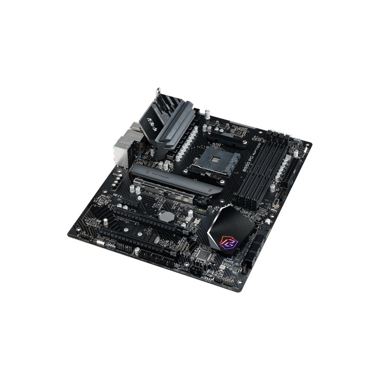Box Opened ASRock Phantom Gaming Riptide AMD B550 AM4 DDR4 ATX Motherboard
