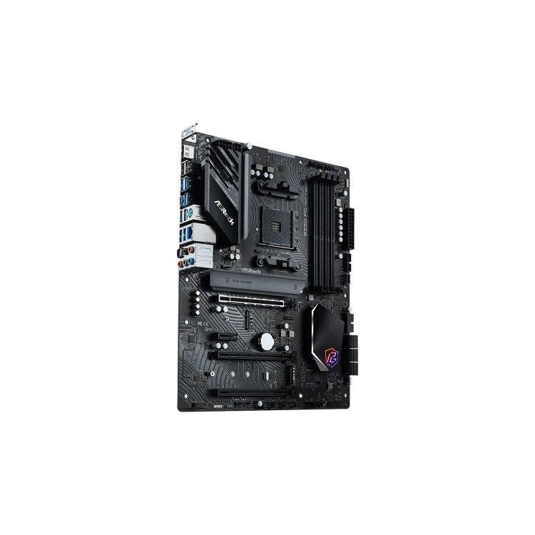 Box Opened ASRock Phantom Gaming Riptide AMD B550 AM4 DDR4 ATX Motherboard