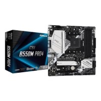ASRock B550M Pro4 AMD B550 AM4 DDR4 Micro ATX Motherboard