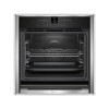 Neff B57CR22N0B N70 Slide &amp; Hide Pyrolytic Self Cleaning Electric Single Oven - Stainless Steel