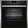 Neff N90 Slide & Hide Pyrolytic Self Cleaning Electric Single Oven - Black