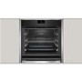 Neff N90 Slide & Hide Pyrolytic Self Cleaning Electric Single Oven - Black