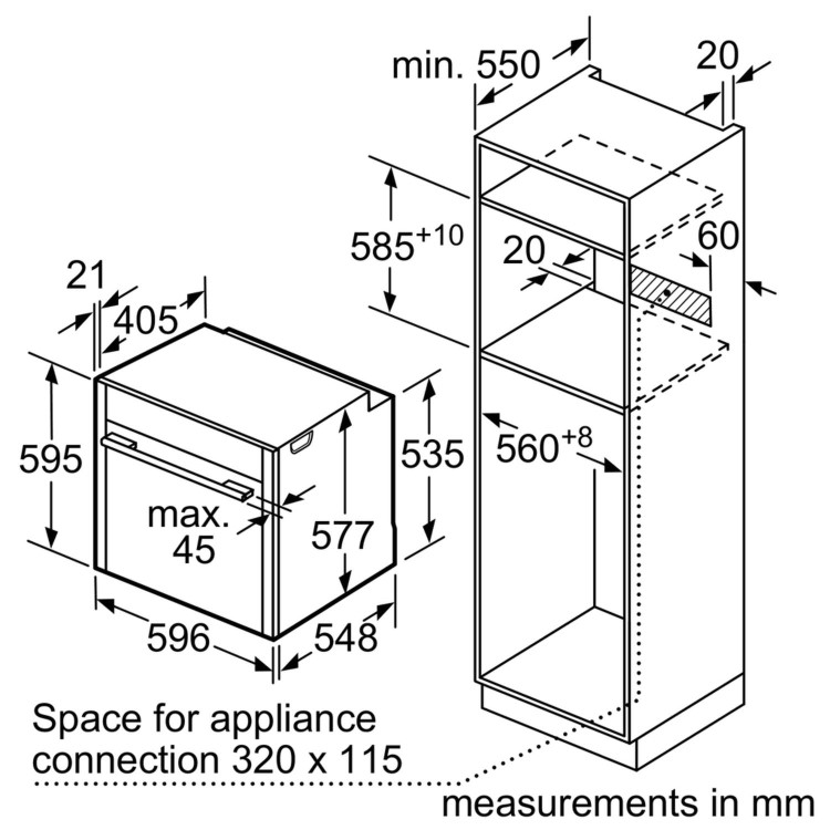 Neff N90 Slide & Hide Pyrolytic Self Cleaning Electric Single Oven - Black