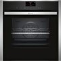 Neff B57VS24N0B Slide & Hide Electric Built-in Single Oven Stainless Steel