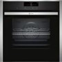 Refurbished Neff B58CT68H0B 60cm Single Built In Electric Oven with SLIDE & HIDE Door