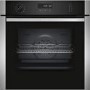 Neff B5ACM7HN0B N50 8 Function Slide And Hide Single Oven With Pyrolytic Cleaning - Stainless Steel