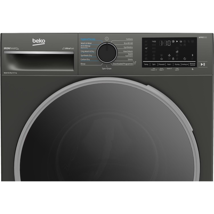 Beko 8kg Wash 5kg Dry 1400rpm  Washer Dryer - Graphite