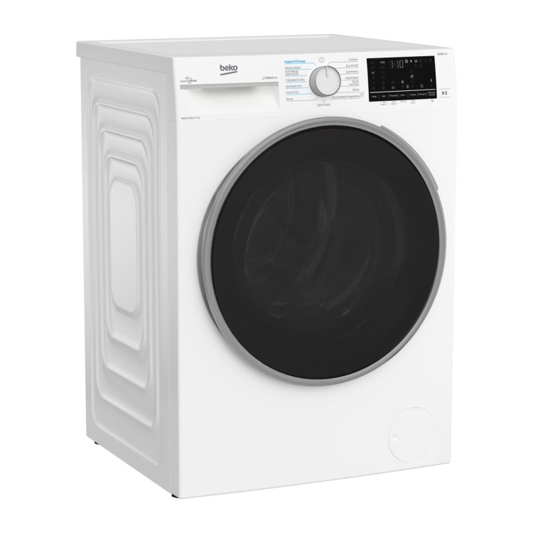 Refurbished Beko BPro 500 B5D58544UW Freestanding 8/5KG 1400 Spin Washer Dryer White