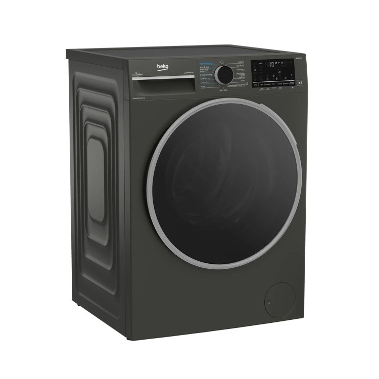 Refurbished Beko BPro 500 B5D59645UG Freestanding 9/6KG 1400 Spin Washer Dryer Graphite