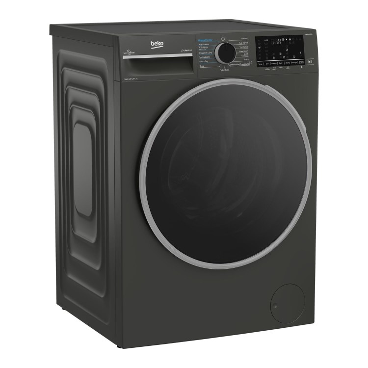 Beko 9kg Wash 6kg Dry 1400rpm Washer Dryer - Graphite