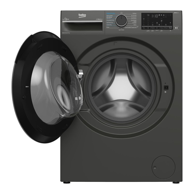 Beko 9kg Wash 6kg Dry 1400rpm Washer Dryer - Graphite