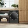 Refurbished Beko BPro 500 B5D59645UG Freestanding 9/6KG 1400 Spin Washer Dryer Graphite