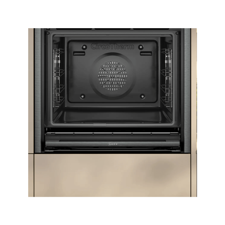 Neff N90 B64CS71G0B Slide and Hide Pyrolytic Self Cleaning Oven - Graphite Grey