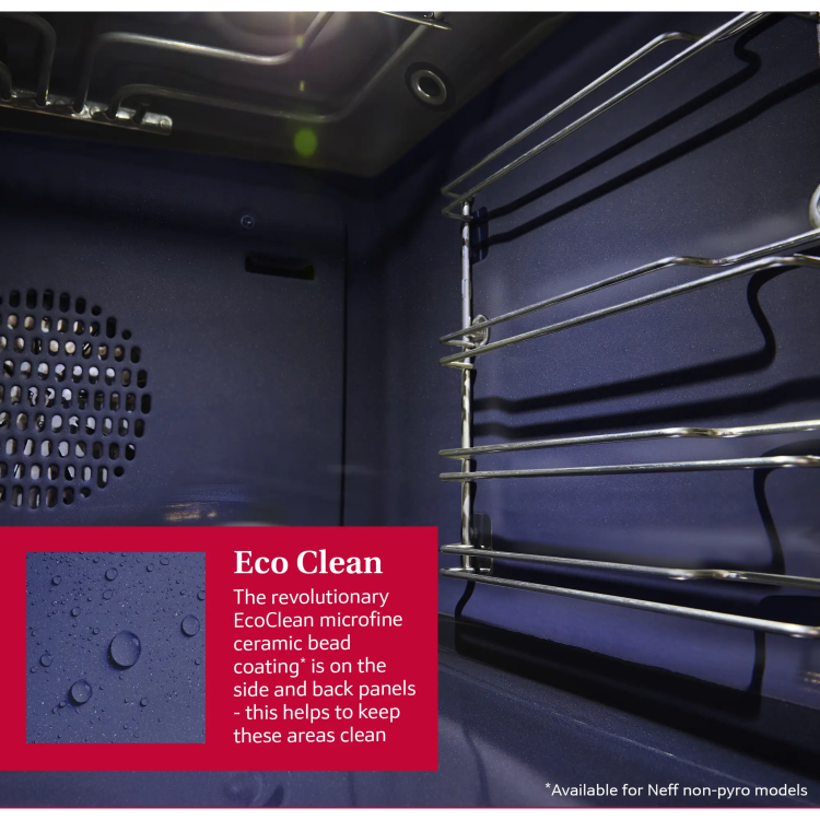 Neff N90 B64FS31G0B Slide and Hide Single Oven with Steam Function - Graphite