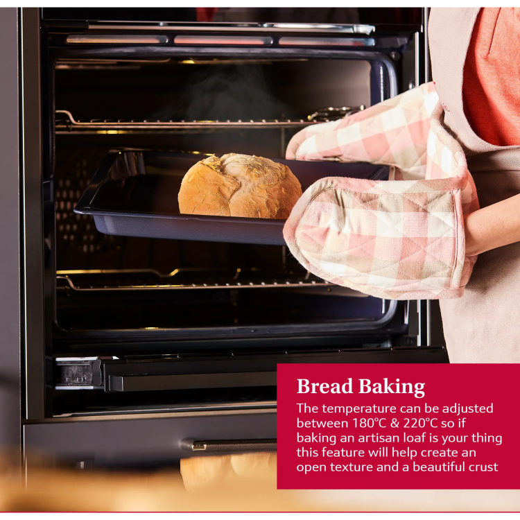 Neff N90 B64FS31G0B Slide and Hide Single Oven with Steam Function - Graphite