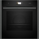 B64FS31G0B Neff N90 B64FS31G0B Slide and Hide Single Oven with Steam Function - Black