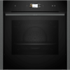 Neff B64VS71G0B N90 Slide &amp; Hide Single Oven with Steam Function - Graphite Grey
