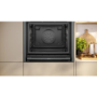 Neff N90 B64VS71G0B Slide and Hide Single Oven with Steam Function