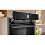 Neff N90 Slide & Hide Electric Single Oven - Graphite Grey