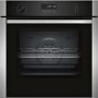 Neff N50 Slide and Hide Electric Self Cleaning Single Oven - Stainless Steel