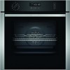 Neff B6ACH7HH0B N50 Slide &amp; Hide Electric Single Oven with Pyrolytic Cleaning - Stainless Steel