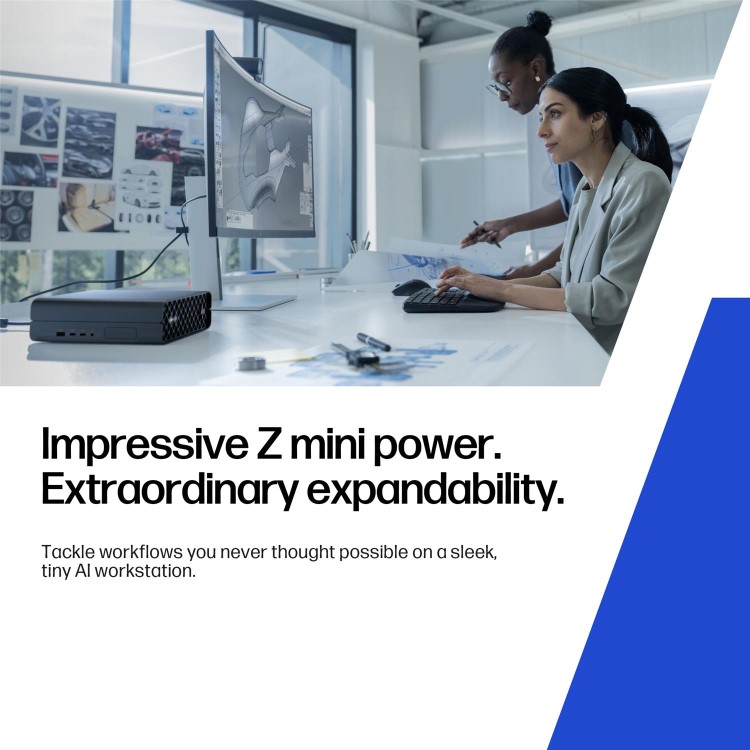 HP Z2 Mini G1i Intel Core Ultra 7 265 32GB RAM 1TB SSD RTX A400 Windows 11 Pro Workstation PC