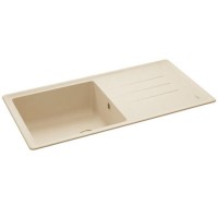 Carron Phoenix DEBUT105CH Debut 1.0 Bowl Granite Sink Champagne