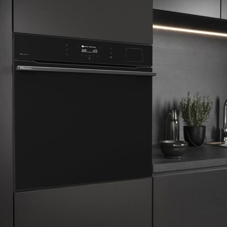 Hisense Hi8 BAS6AH8BUKWF Electric Single Oven - Black