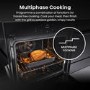 Hisense Hi8 BAS6AH8BUKWF Electric Single Oven - Black   