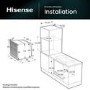 Hisense Hi8 BAS6PH8BUKWF Electric Self-Cleaning Single Oven - Black