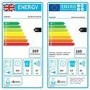 Refurbished Hoover BATDH7A1TCE-80 Integrated Heat Pump 7KG Tumble Dryer White