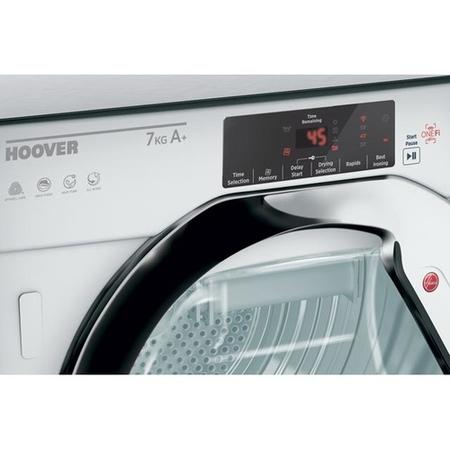 Refurbished Hoover BATDH7A1TCE-80 Integrated Heat Pump 7KG Tumble Dryer White