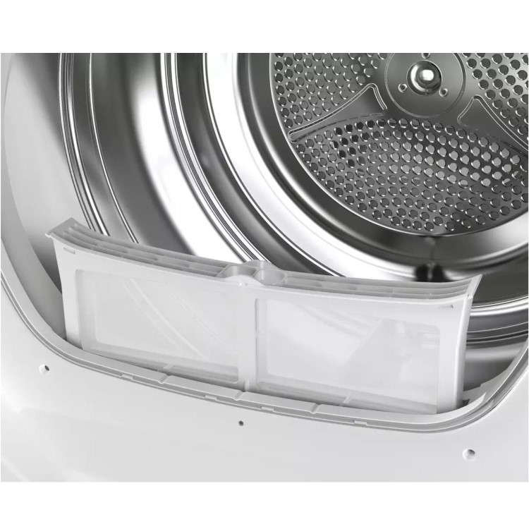 Refurbished Hoover BATDH7A1TCE-80 Integrated Heat Pump 7KG Tumble Dryer White