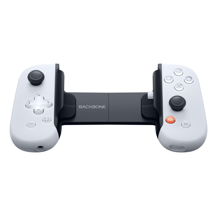 Backbone One - PlayStation Edition USB-C - Mobile Gaming Controller for Android and iPhone 15 Series - 2nd Generation - White
