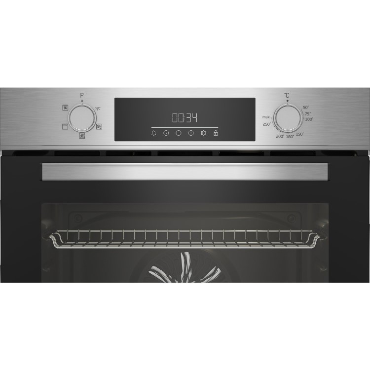 Refurbished Beko BBAIF22300X Single Built In Electric Oven Stainless Steel