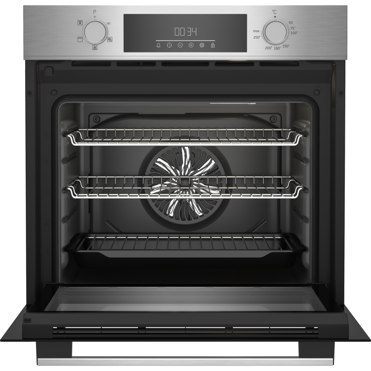 Beko BBAIF22300X Electric Single Oven - Stainless Steel   