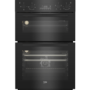Refurbished Beko RecycledNet BBDF22300B 60cm Double Built In Electric Oven Black