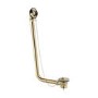 ONLY OPENED - Traditional Exposed Bath Waste - Brushed Brass