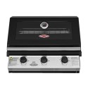 BBG1230BBE Beefeater 1200E 3 Burner Built in Gas BBQ - Black
