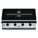 BBG1240BBE Beefeater 1200E Series - 4 Burner Gas Built in BBQ in Black 