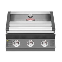 Beefeater 1600E Series 3 Burner Built in Gas BBQ - Dark 