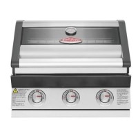 Beefeater 1600 Series 3 Burner Built in Gas BBQ - Stainless 