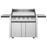 Beefeater 1600S Series - 5 Burner Gas BBQ Grill - Silver 