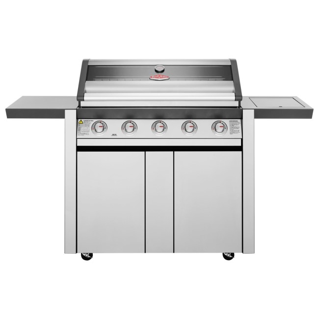 Beefeater 1600S Series - 5 Burner Gas BBQ Grill - Silver 
