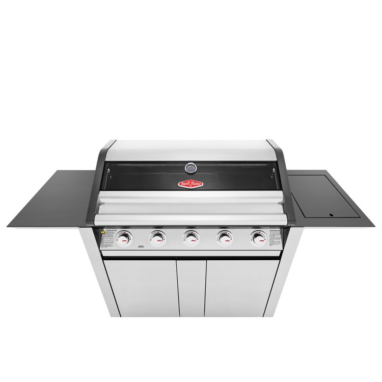 Beefeater 1600S Series - 5 Burner Gas BBQ Grill - Silver 