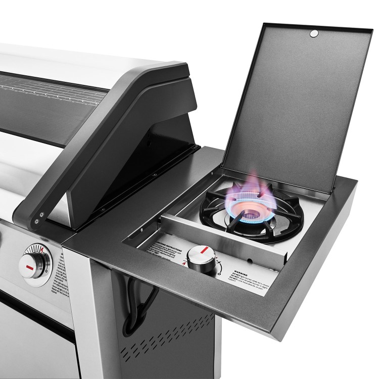 Beefeater 1600S Series - 5 Burner Gas BBQ Grill - Silver 