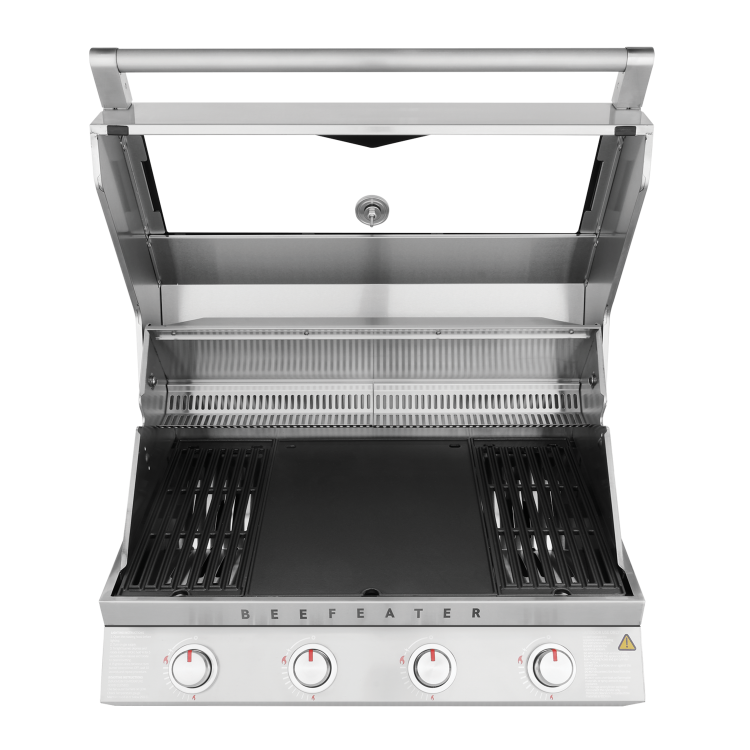 Beefeater 7000 Series Classic - 4 Burner Built in Gas BBQ - Stainless Steel 