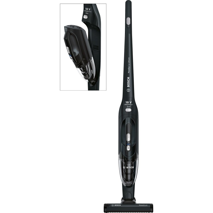 Refurbished Bosch BBHL2D18GB Readyy'y 18V 2-in-1 Cordless Stick & Handheld Vacuum Cleaner Back