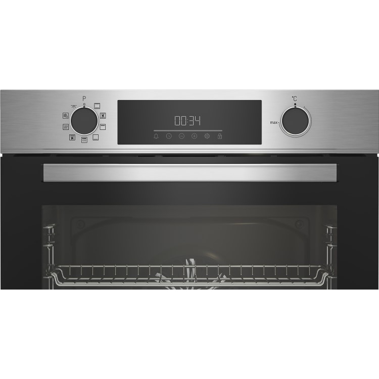 Beko Electric Fan Assisted Single Oven - Stainless Steel