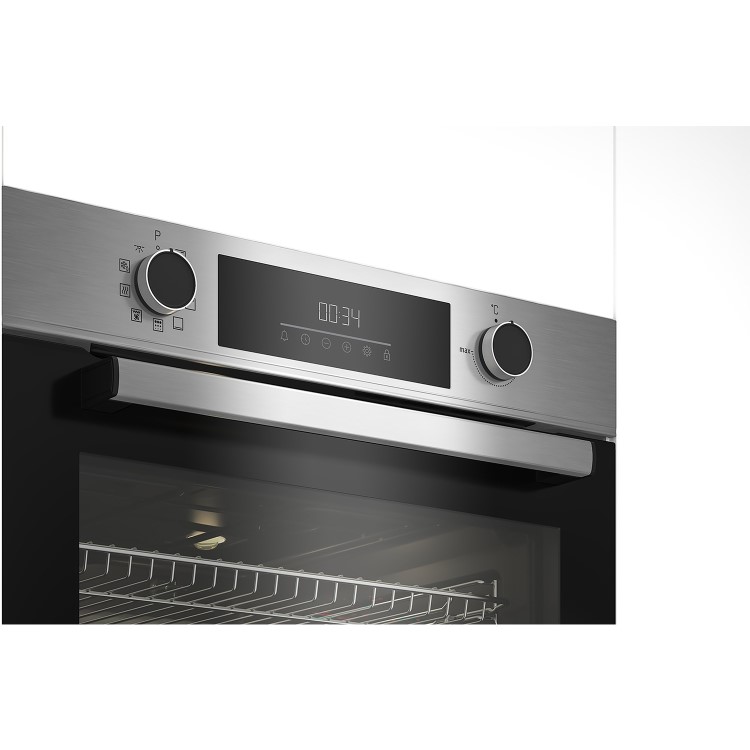 Beko Electric Fan Assisted Single Oven - Stainless Steel